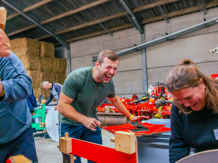 Teambuilding LM Plus bij FarmFun